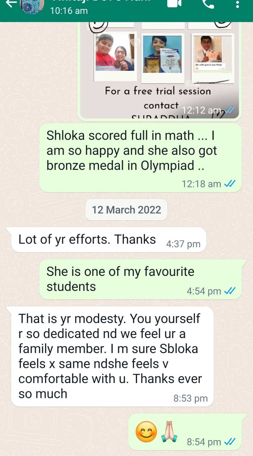 Parent Review 14