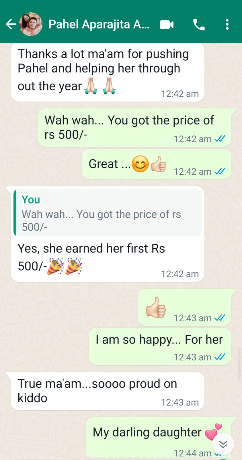 Parent Review 26