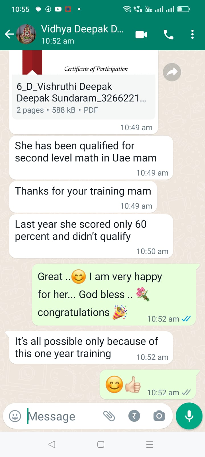 Parent Review 9